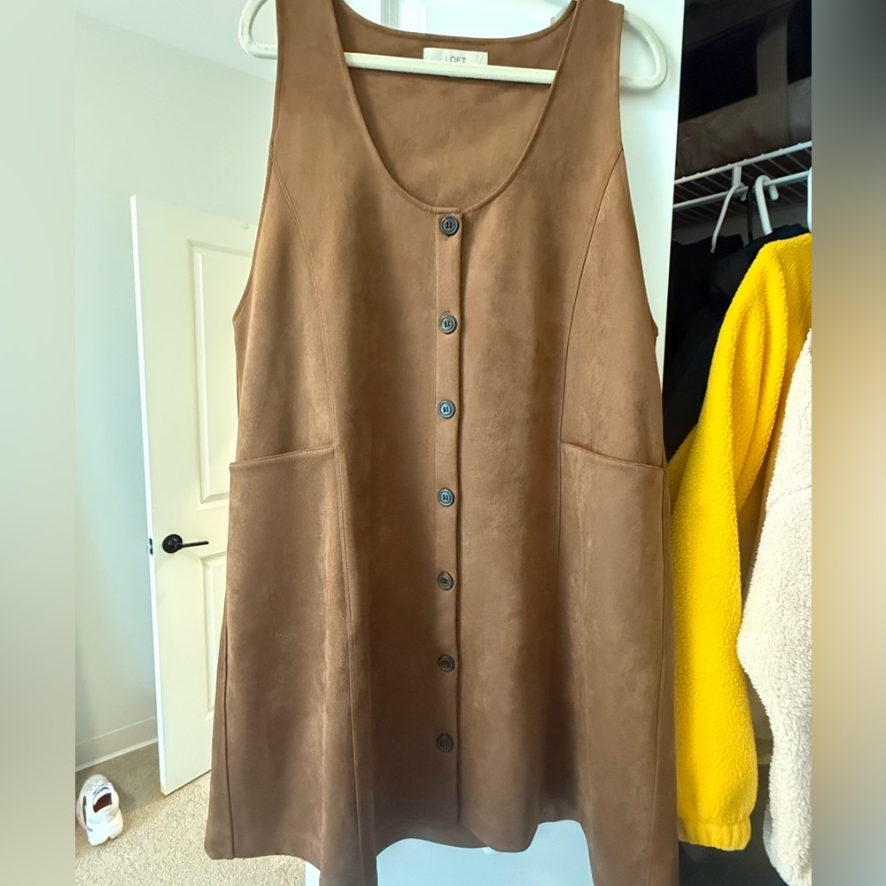 LOFT Brown Mini Dress